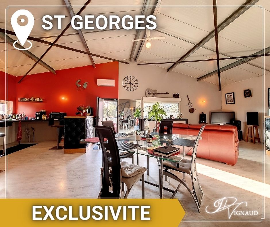 Exclusivité St Georges sur Cher, local industriel, loft industriel, atelier, garage, terrasse balcon