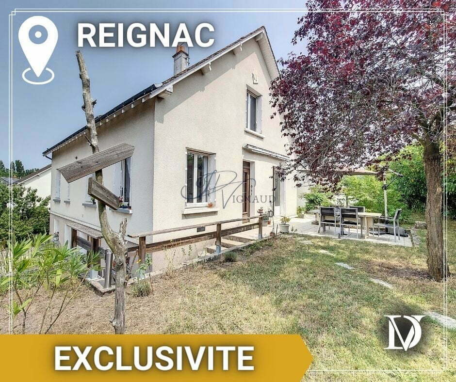 Maison familiale )à vendre sur Reignac-sur-Indre, 7 chambres, potentiel locatif et airbnb, dans bourg du village proche commodité, sous-sol complet, beau volumes de dépendances